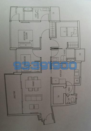 Bartley Residences (D19), Apartment #105555092
